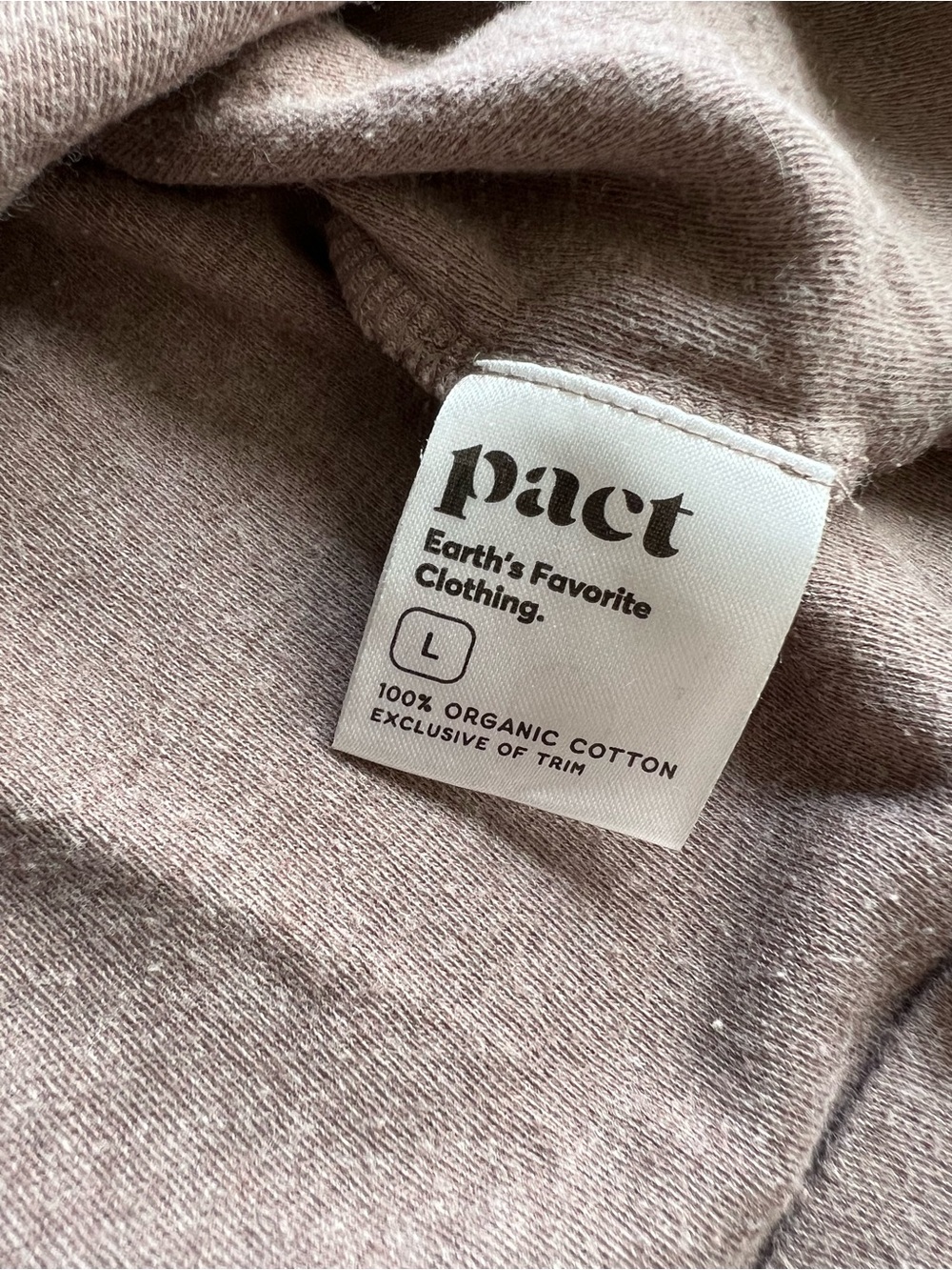 βΌοΈEUC: Pact Organic Brown Cowboy Graphic Tank Top - L - Picture 4 of 4